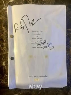 Signed Film Screenplay Schindler's List (Original) (Authenticated)