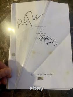 Signed Film Screenplay Schindler's List (Original) (Authenticated)