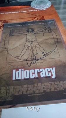 Signed Idiocracy Memorabilia Lot Movie Prop Continuity Photo Script Poster Coa
