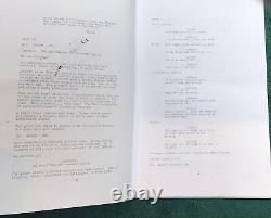 Signed Russell Crowe & Ridley Scoot GLADIATOR Movie Screenplay Script, With COA