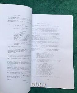 Signed Russell Crowe & Ridley Scoot GLADIATOR Movie Screenplay Script, With COA