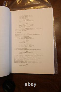 Sigourney Weaver Autographed Alien Movie Script Screenplay