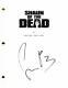 Simon Pegg Signed Autograph Shaun Of The Dead Movie Script Star Wars