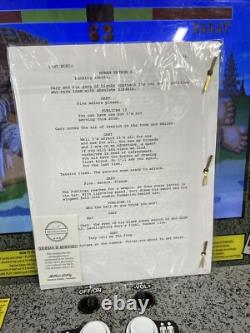 Simon Pegg Signed Autographed The World's End Full Movie Script COA Authentic