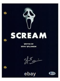 Skeet Ulrich Signed Autographed Scream Movie Script Proof Beckett BAS COA
