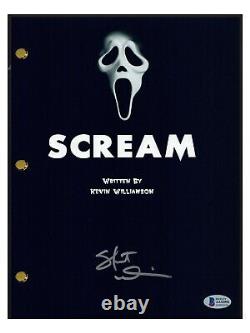 Skeet Ulrich Signed Autographed Scream Movie Script Proof Beckett BAS COA