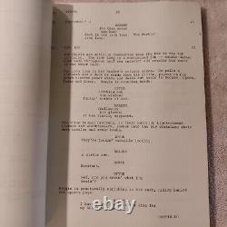 Slap Shot Movie 1977 Final Draft Screenplay Universal Studios Vintage RARE