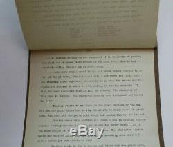 Snappy Sneezer / 1929 Treatment Script, Hal Roach Short Film, Charley Chase