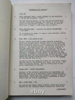 Something for Nothing (1968) ORIGINAL Dalton Trumbo Movie Script