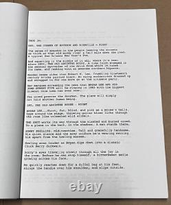 Sonny Pony Rides by John Carlen Original Movie Script Saturn Films Nicolas Cage