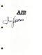 Sonny Vaccaro Signed Autograph Air (2023) Movie Script Screenplay Nike Exec Coa