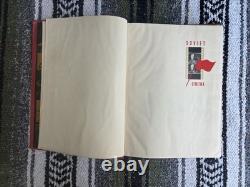 Soviet Cinema A. Arossev 1935 1st Edition Hardcover, Voks, Celluloid Stalin