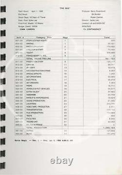 Spike Lee GET ON THE BUS Original screenplay for the 1996 film #158395