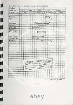 Spike Lee GET ON THE BUS Original screenplay for the 1996 film #158395