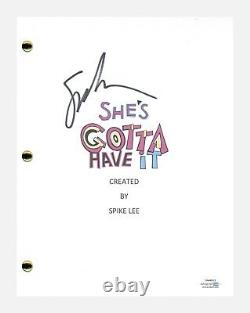 Spike Lee Signed Autograph She's Gotta Have It Movie Script Screenplay ACOA COA