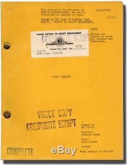 Stanley Donen ROYAL WEDDING Original screenplay for the 1951 film 1950 #128821