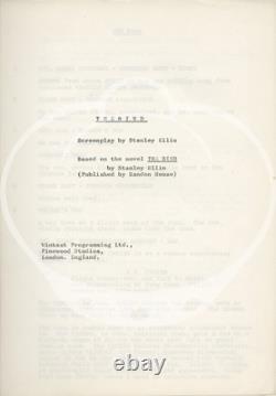 Stanley Ellin BIND Original screenplay for an unproduced film 1970 #147367