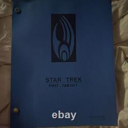 Star Trek First Contact Original Movie Script Binder Fifth Third Draft 6/6/1996
