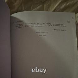 Star Trek First Contact Original Movie Script Binder Fifth Third Draft 6/6/1996