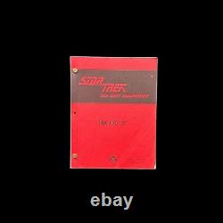 Star Trek The Next Generation Hide and Q Movie Script w COA