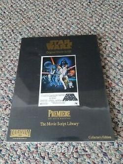 Star Wars Empire & Jedi Original Movie Script by Lucasfilm Ltd 1994 Premiere Mag