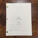 Star Wars Episode Ii Attack Of The Clones Second Draft Original Movie Script