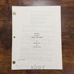 Star Wars Episode II Attack of the Clones Second Draft Original Movie Script