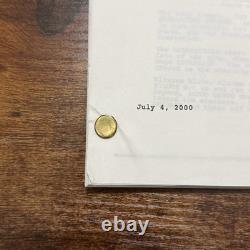 Star Wars Episode II Attack of the Clones Second Draft Original Movie Script