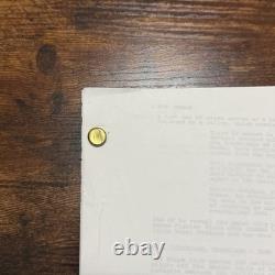 Star Wars Episode II Attack of the Clones Second Draft Original Movie Script