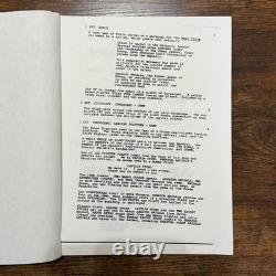 Star Wars Episode II Attack of the Clones Second Draft Original Movie Script