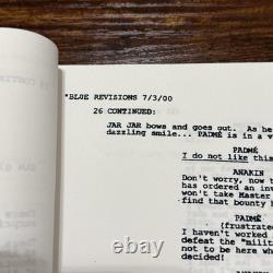 Star Wars Episode II Attack of the Clones Second Draft Original Movie Script