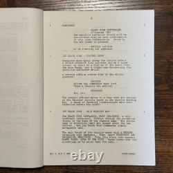 Star Wars Episode VI Revenge of the Jedi Second Draft Movie Script RARE