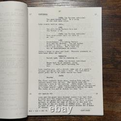Star Wars Episode VI Revenge of the Jedi Second Draft Movie Script RARE