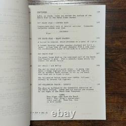 Star Wars Episode VI Revenge of the Jedi Second Draft Movie Script RARE