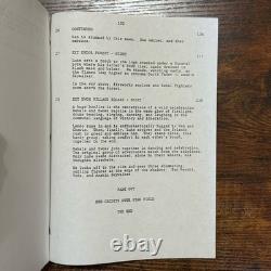 Star Wars Episode VI Revenge of the Jedi Second Draft Movie Script RARE