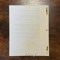 Star Wars Episode VI Revenge of the Jedi Second Draft Movie Script RARE