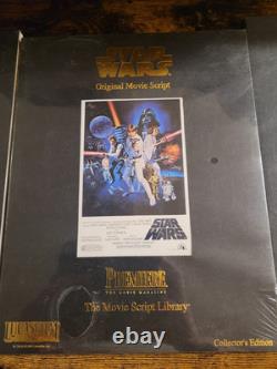 Star Wars Original Trilogy Movie Script Library Set Collector's Editions