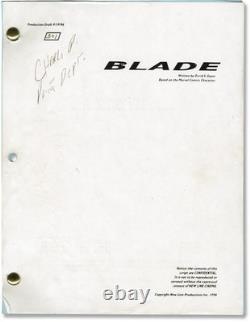 Stephen Dorff Wesley Snipes BLADE Original screenplay for the 1998 film #155767