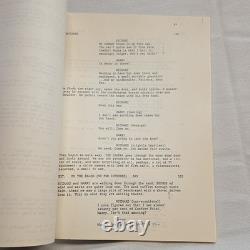 Stephen King Original Movie Script Creepshow 1st Draft (1979)
