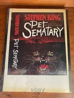 Stephen King Pet Sematary movie script SIGNED