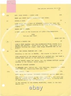 Stephen King RAGE CARRIE 2 CARRIE II Original screenplay for the 1999 #161311