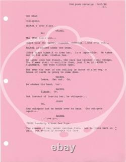 Stephen King RAGE CARRIE 2 CARRIE II Original screenplay for the 1999 #161311