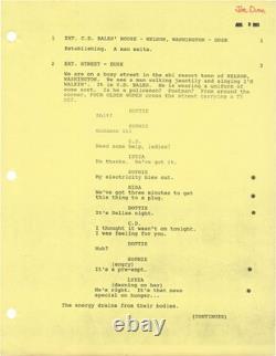 Steve Martin ROXANNE Original screenplay for the 1987 film 1986 #171897