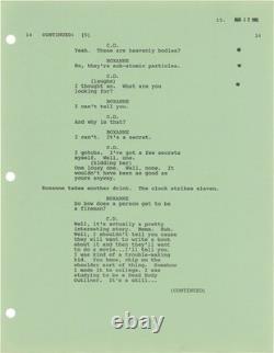 Steve Martin ROXANNE Original screenplay for the 1987 film 1986 #171897