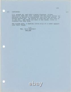 Steve Martin ROXANNE Original screenplay for the 1987 film 1986 #171897