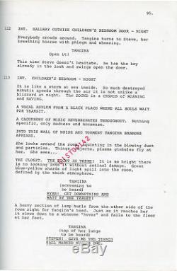 Steven Spielberg POLTERGEIST Original screenplay for the 1982 film 1981 #138630