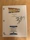 Steven Spielberg Signed Back To The Future Movie Script Autograph Beckett Bas