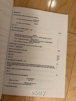 Steven Spielberg signed Back to the Future Movie Script autograph Beckett BAS