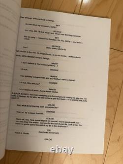 Steven Spielberg signed Back to the Future Movie Script autograph Beckett BAS Steven Spielberg signed Back to the Future Movie Script autograph Beckett BAS