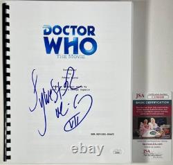 Sylvester McCoy Signed Doctor Who The Movie Complete Script Autograph JSA COA